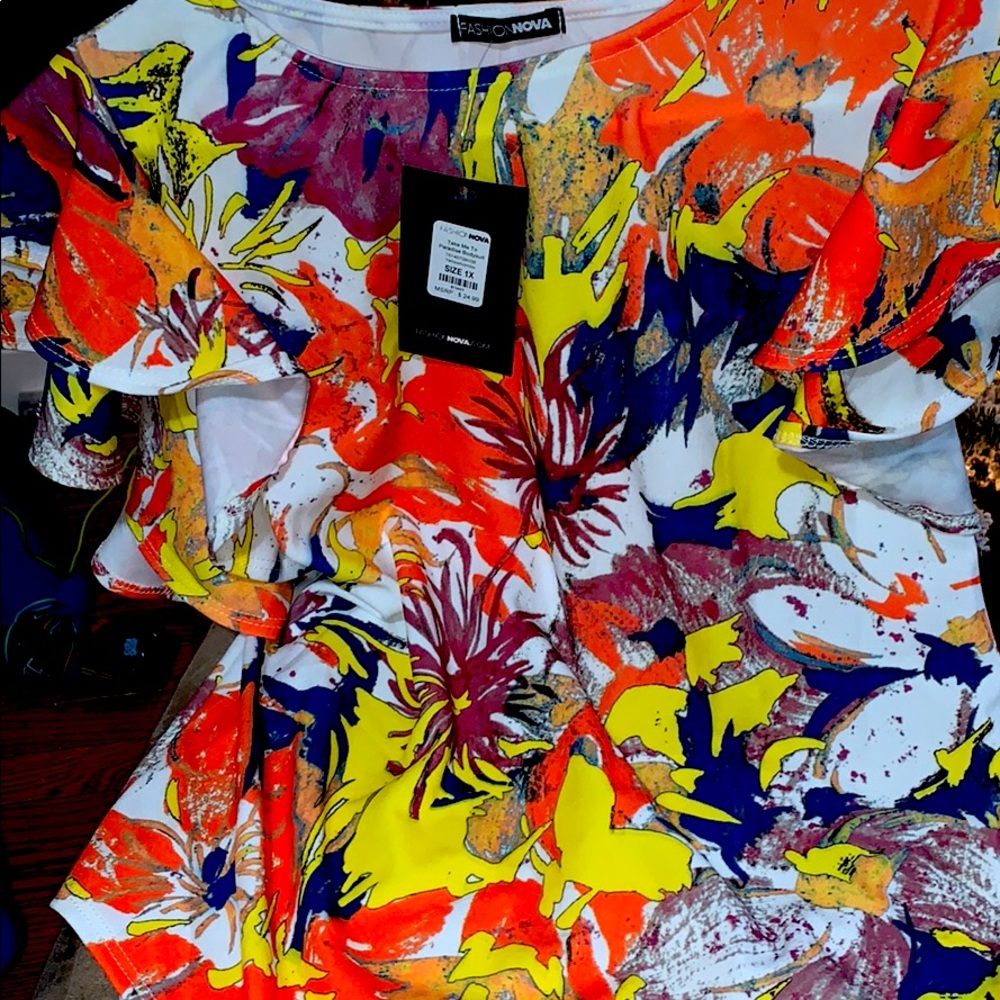 Colorful bodysuit